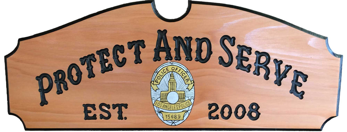 Officers plaque