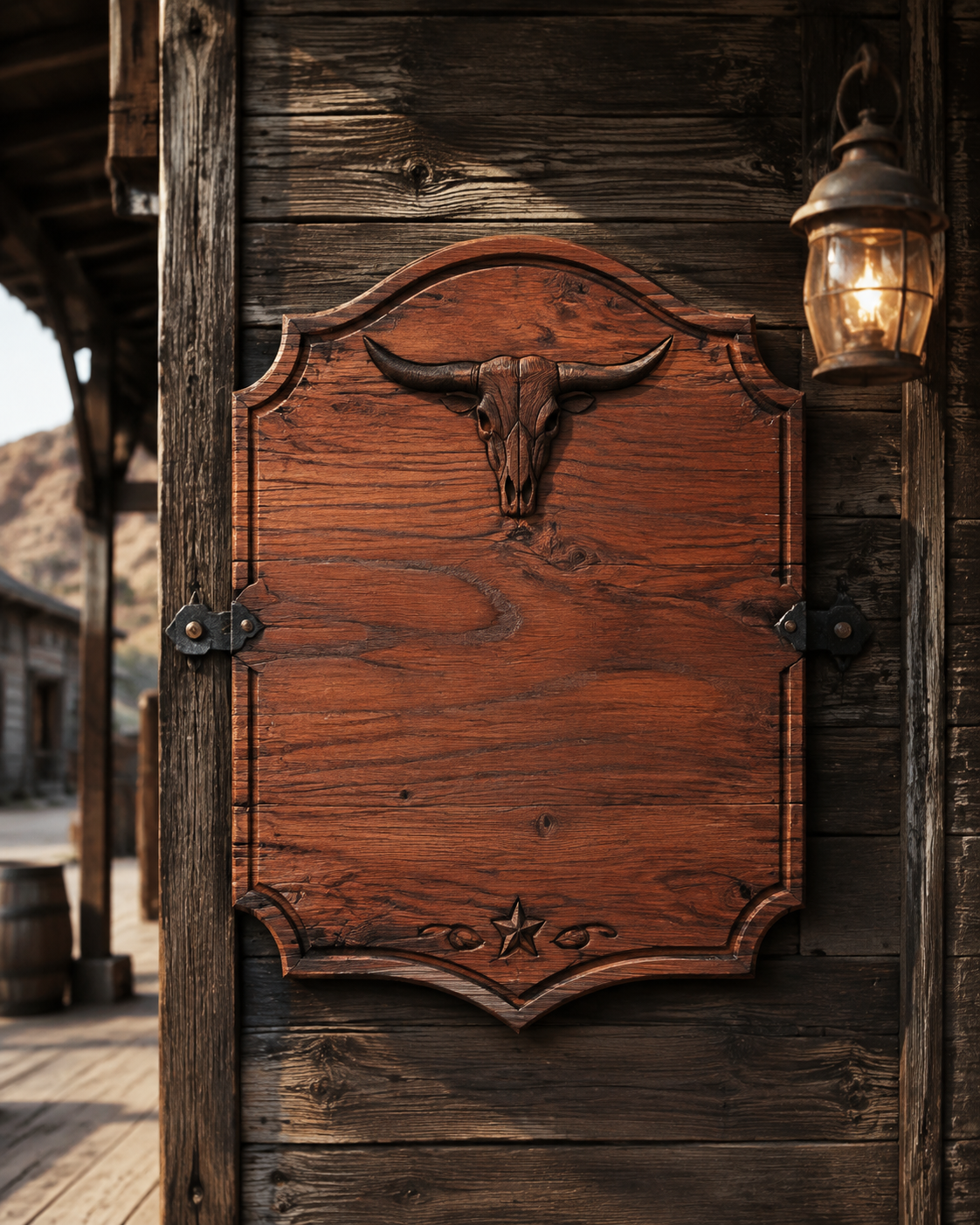 Desert Wood Signs